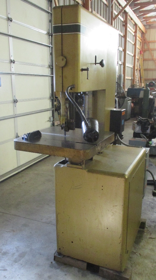 Powermatic 20" Bandsaw Model 87 w/Blade Welder/Grinder Wired 480V with