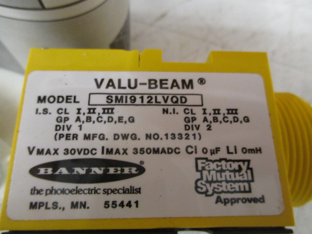 Banner Engineering Photoelectric Sensor Sm1912lvqd Daves