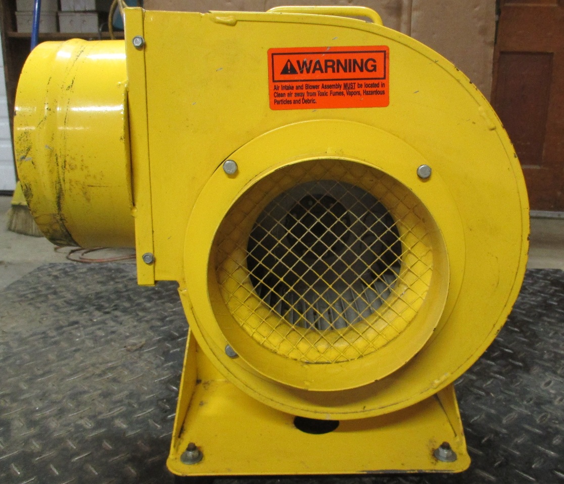 Air Systems International Blower Assembly SVBE8EXP with 3/4 HP 115V