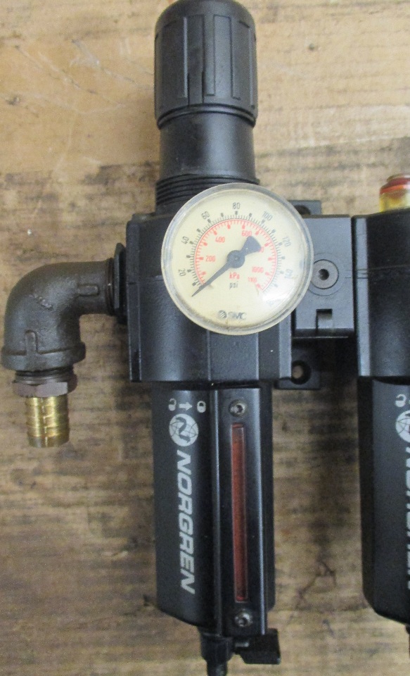 Filter B74G6AKQD3RMG w/ Lubricator L74M6APQDN w/ Solenoid