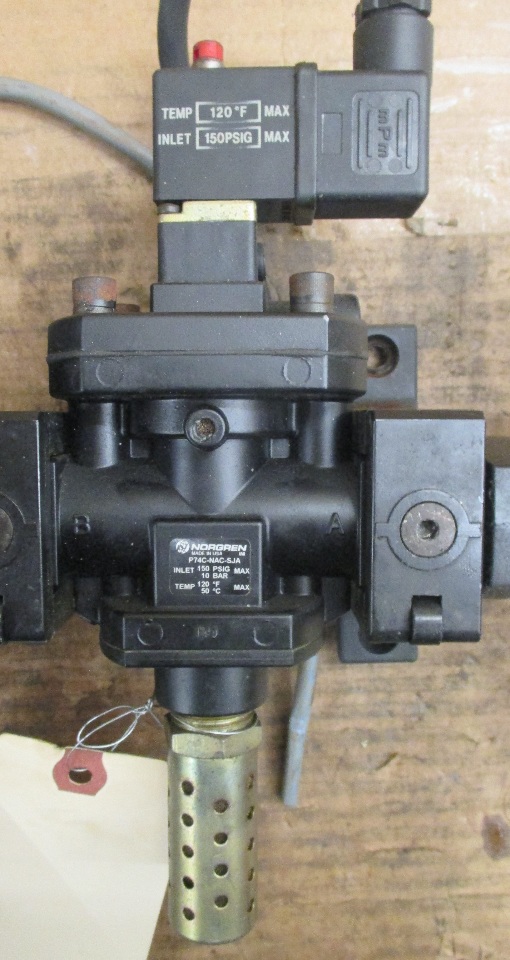 Filter B74G6AKQD3RMG w/ Lubricator L74M6APQDN w/ Solenoid