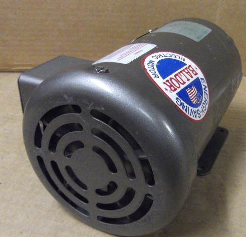 Baldor Electric Motor - MM3457 - 0.34HP - 3 Phase - 208-230/460 Volt - 3450 RPM