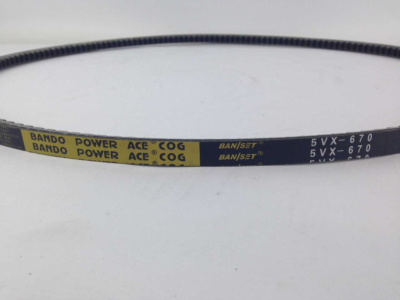 V-Belt,Cogged,5VX670