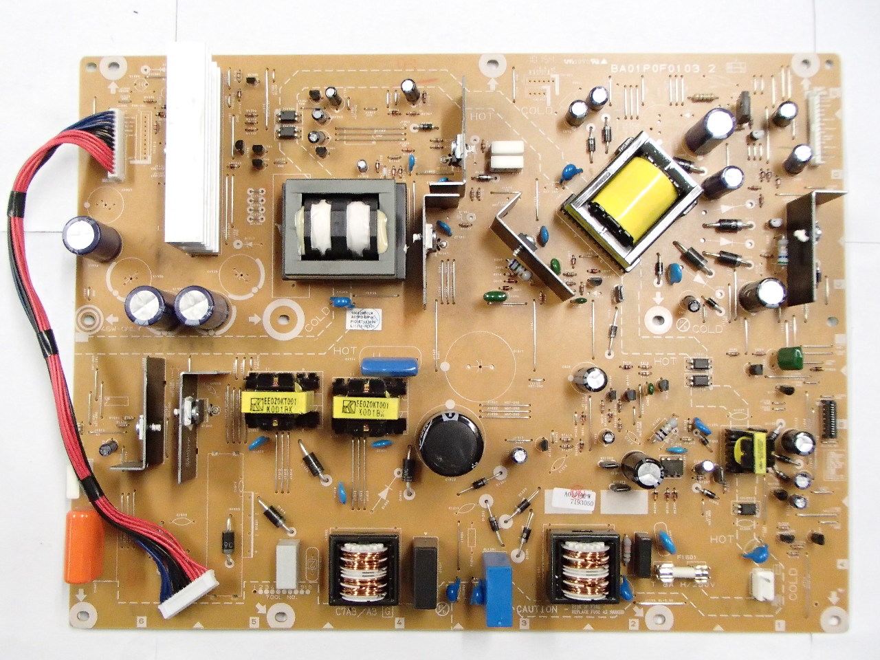 Magnavox 40/" 40MF430B LC407SS1 A01PDMPW Main Board Power Supply Motherboard