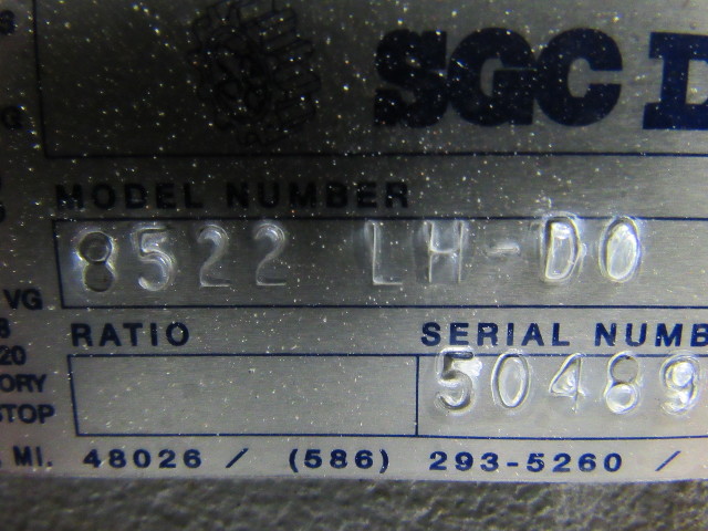 Download SCG Dorris 8522 LH-DO Double Reduction Base Mount Gear ...