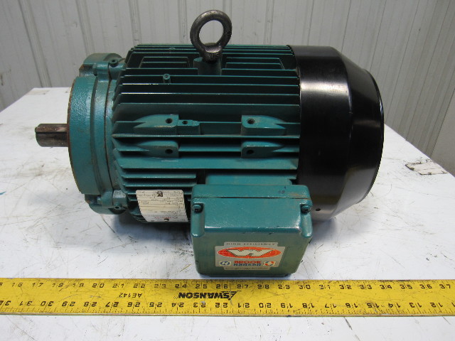 Brook Hansen 2 Sd Electric Motor 7 5 10 Hp 1750 3500rpm Frame W