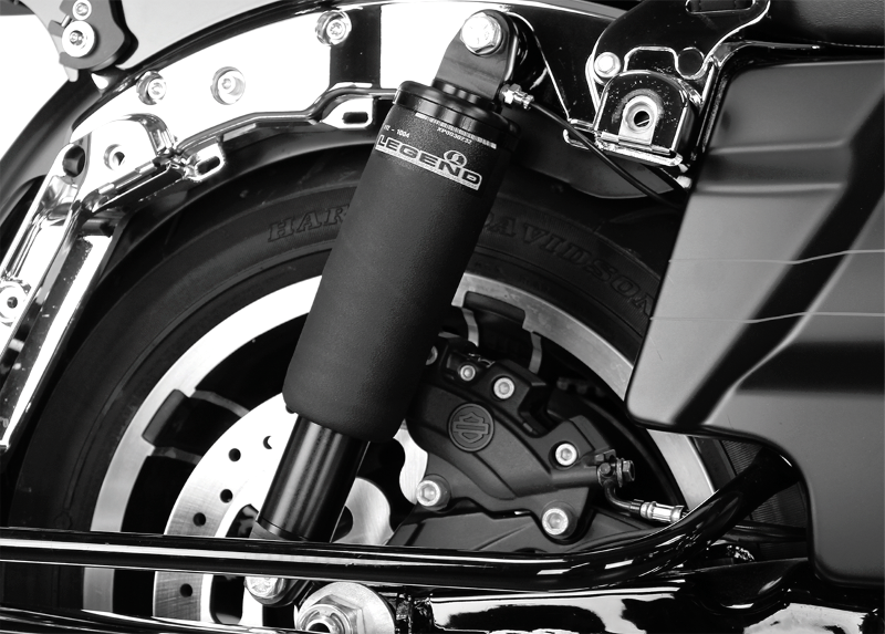 Legends Chrome Motorcycle Handlebar Air Suspension Control Kit Harley Davidson