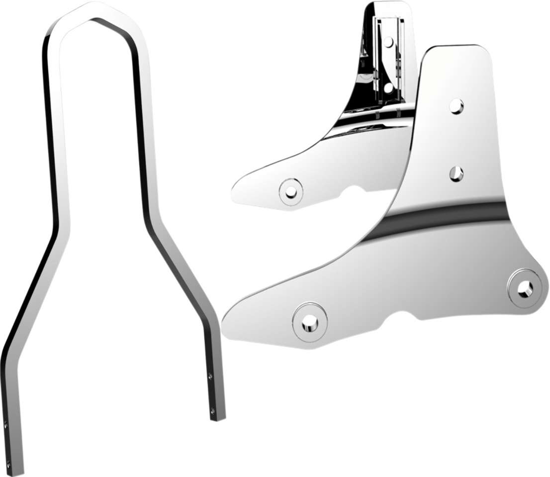 Drag Specialties Chrome Sissybar Sideplate Kit 1419 Harley Touring