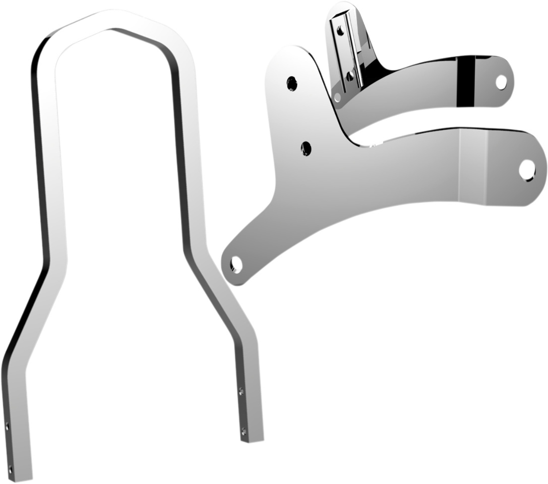 Drag Specialties Chrome Sissybar Sideplate Kit 7993 Harley Davidson