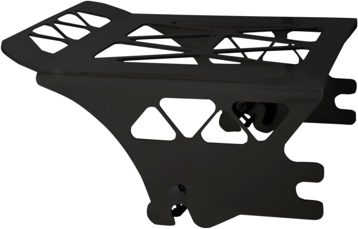 Pro Pad Black Rear Triangle Quick Detach Luggage Rack 9708 Harley