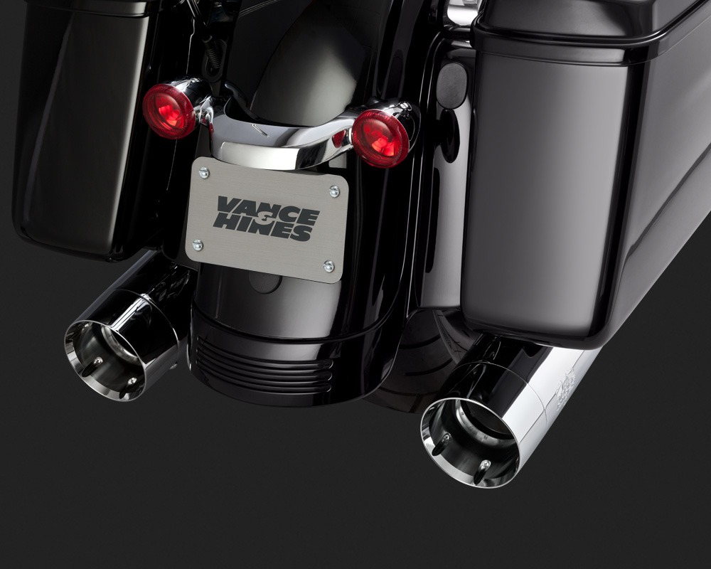 Vance & Hines Oversized 450 4.5" Exhaust Mufflers 9516 Harley Touring