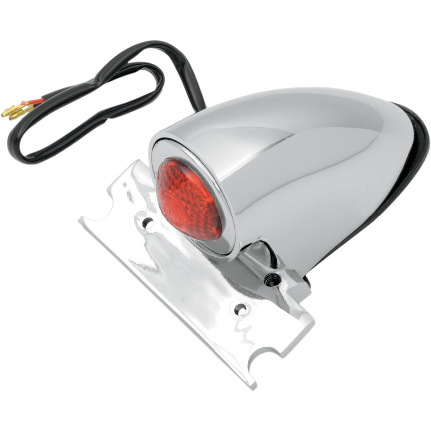 Microlazers Classic Bullet LED Tail Light – Small Size For Harley Chopper & Rat Rod