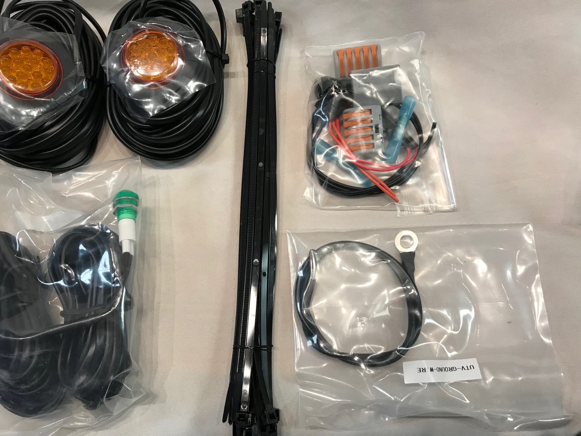 Custom Dynamics Front Rear Amber LED Universal Atv Utv Off road Turn