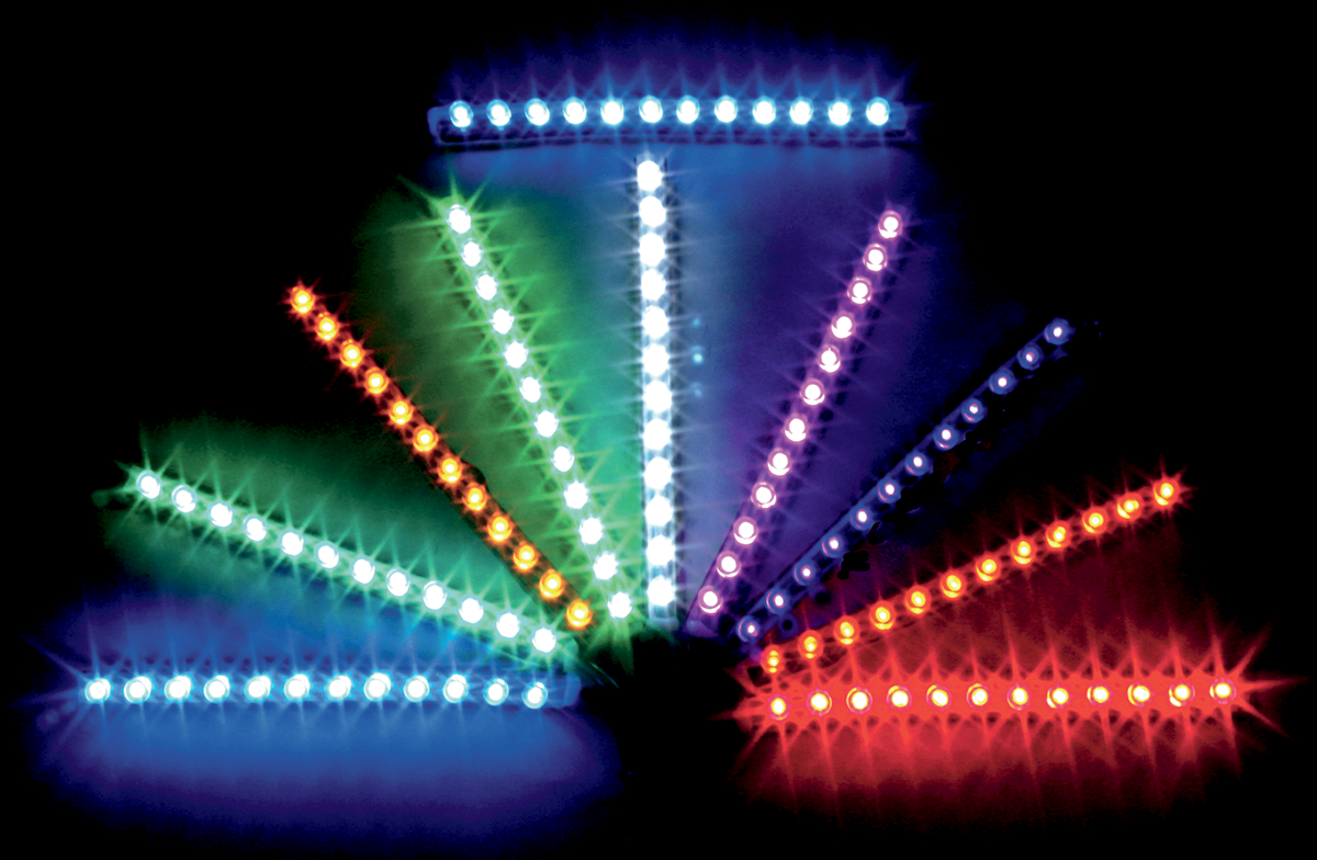 Led dynamics. Led accent lights.
