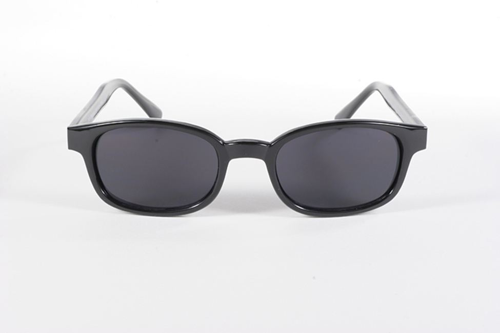KD's Original 1 Pair Biker Motorcycle Dark Grey Old School Biker Sunglasses 2120 JT's CYCLES