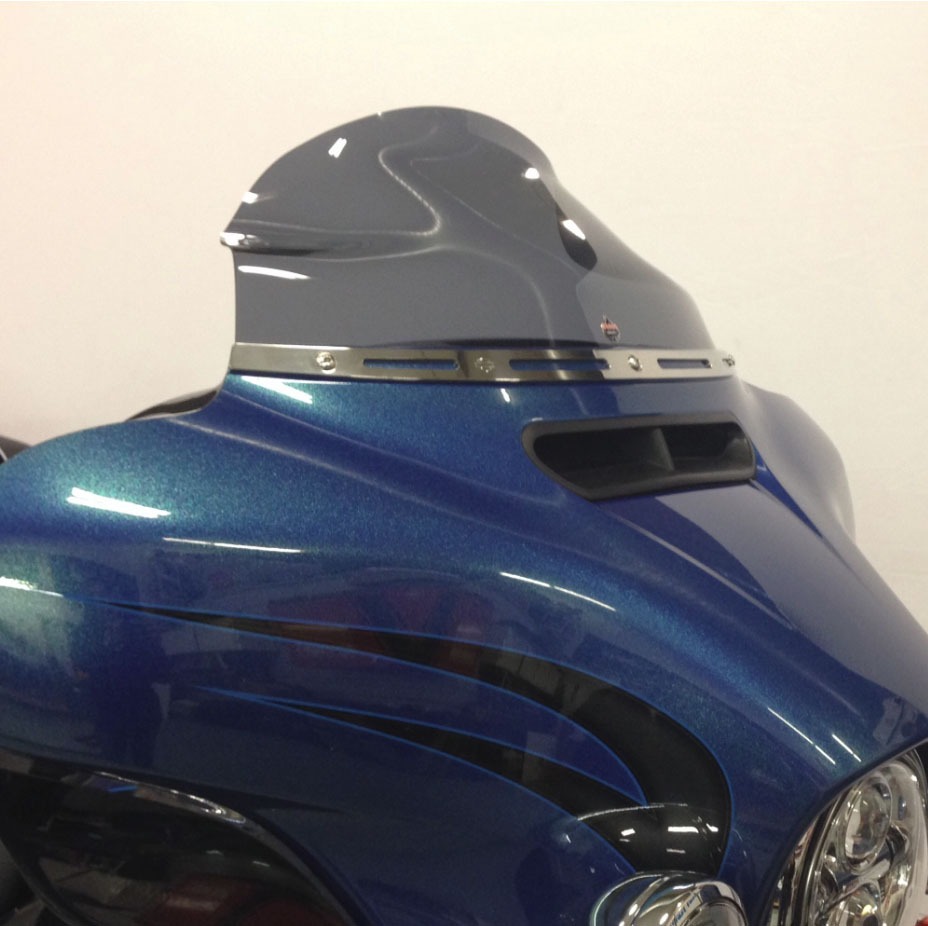 Klock Werks Flare 6.5" Tint Windshield for 1419 Harley Touring FLHT FLHX FLHTKL JT's CYCLES