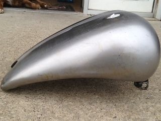 Drag Specialties Smooth Top Stretched Gas Fuel Tank 84-99 Harley