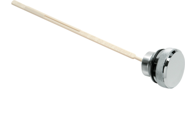Drag Specialties Chrome Oil Dipstick for 91-98 Harley Davidson Dyna FXD FXDWG