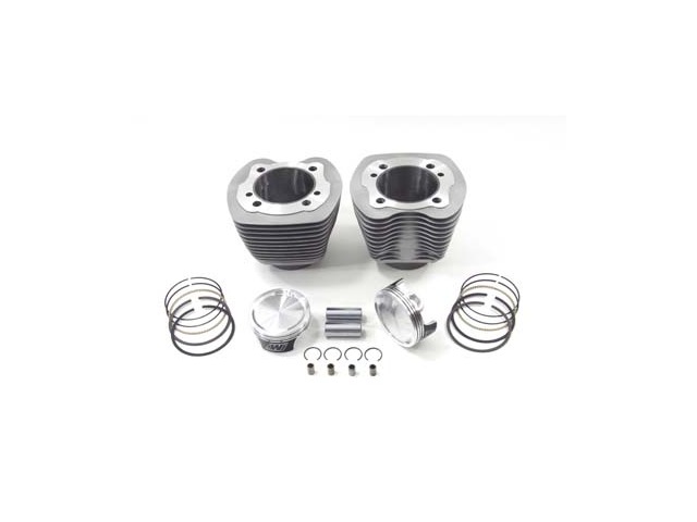 Vtwin 103" Twin Cam Silver Cylinder 9:1 Piston Big Bore Kit 2007-2017 Harley