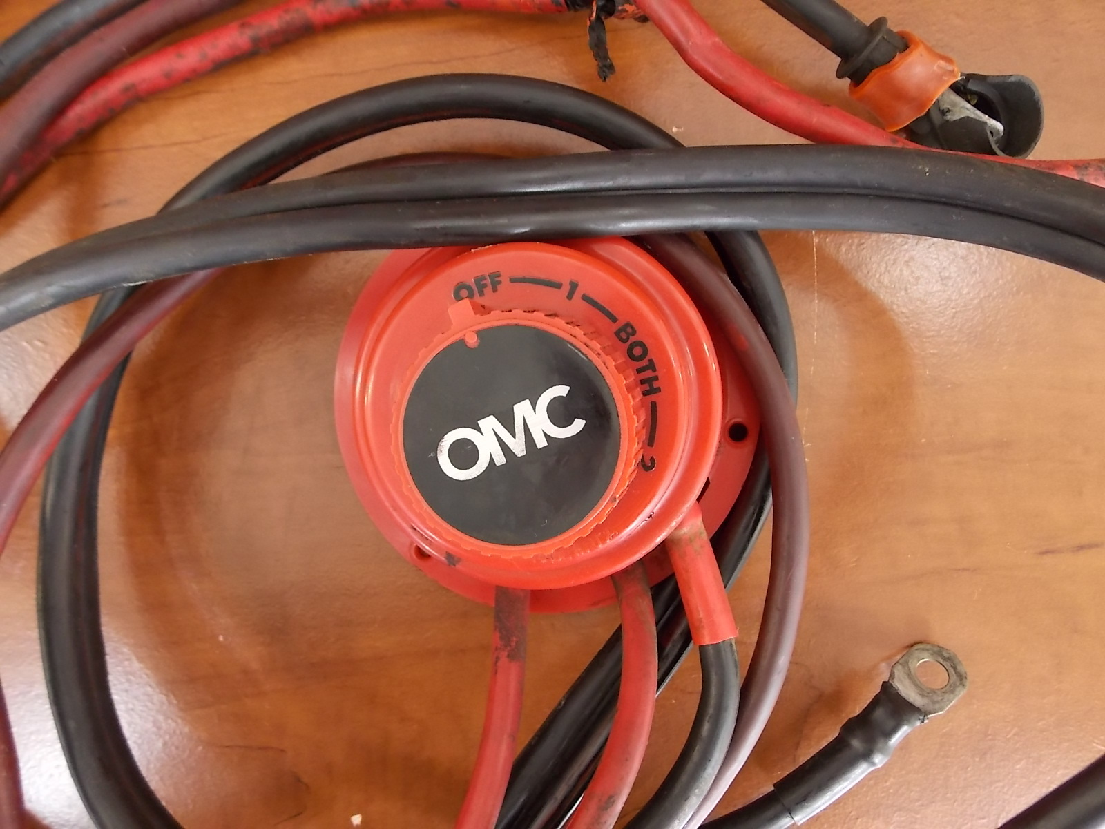 OMC Dual Battery Control System with 8' Cables Southcentral Outboards