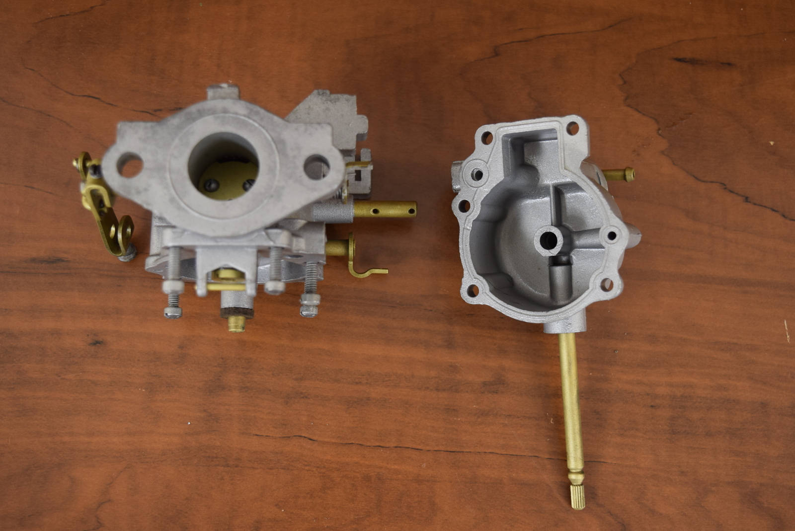 CLEANED! 1959 Johnson Evinrude Carburetor Assembly C 376117 10 HP