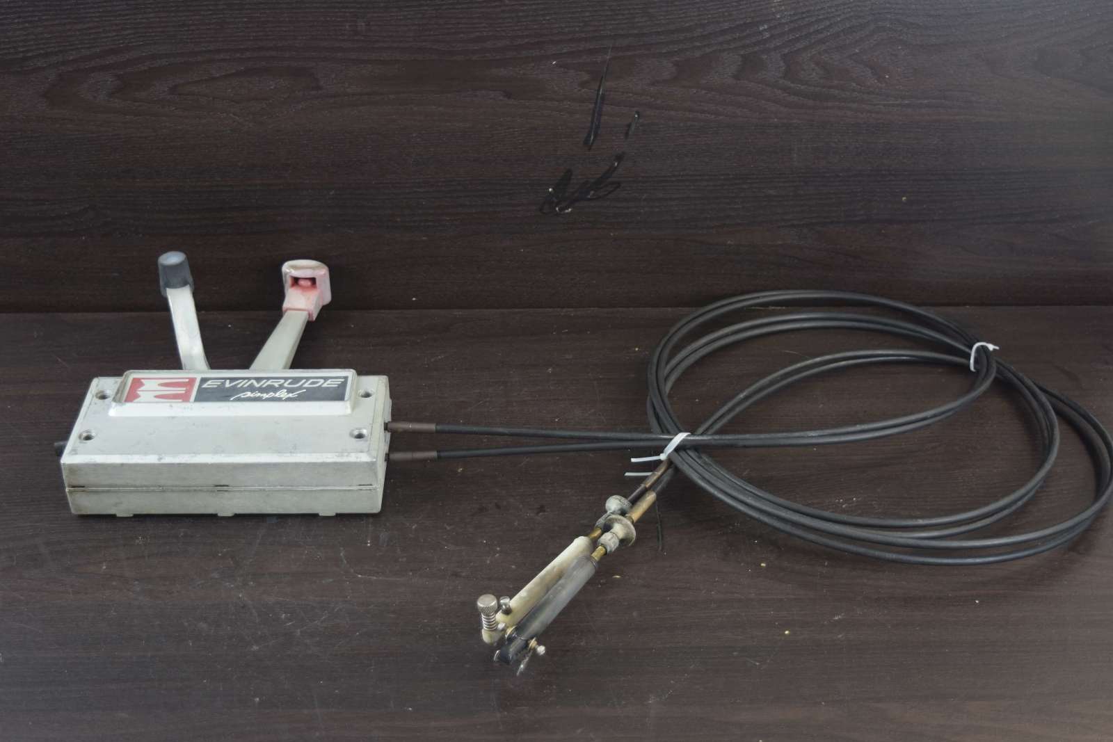 Johnson Evinrude Simplex Side Mount Control Box W/ 11' Cables 35 HP