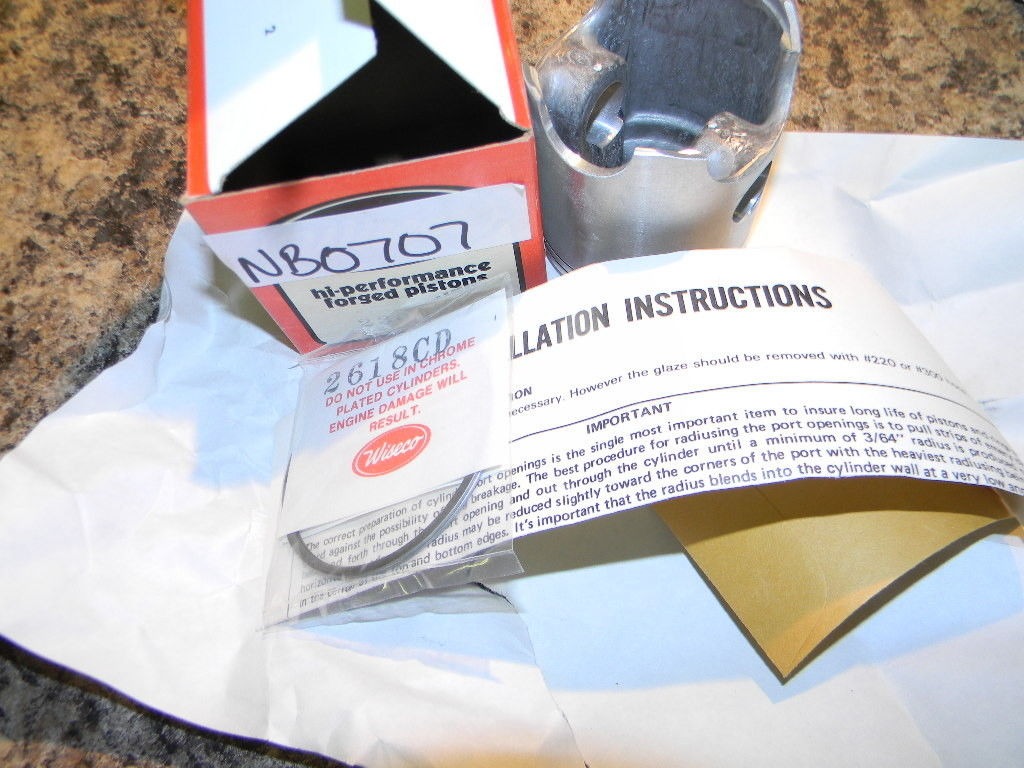NEW Wiseco High Performance Piston 2309P2