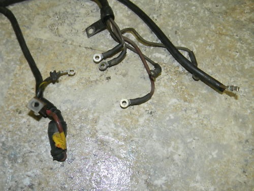 1971-1972 Johnson Evinrude Harness Motor Cable 384164 50 HP 2 Cylinder OEM
