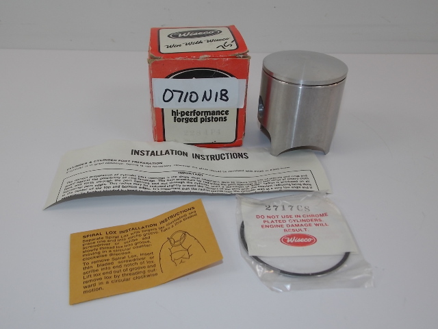 NEW Wiseco High Performance Piston 2284P4 1976-1981 Yamaha 440 Twin Rings 2717CS