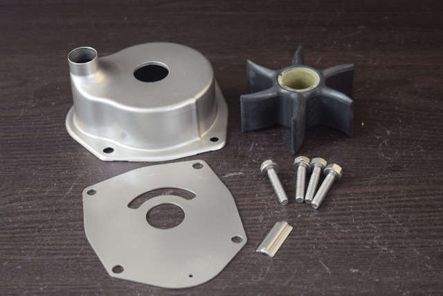OEM! 1991-06 & 2009-2010 Mercury Force Complete Water Pump Kit 43024A7 30-125 HP