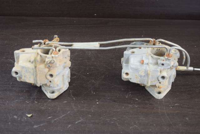 FOR PARTS ONLY! 1960's Westbend Carburetor Set OM17A OM-17A 80 HP 80353