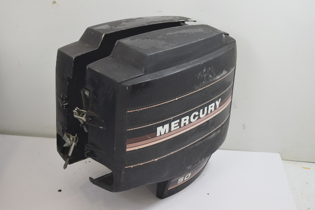 Circa 1984-1985 Mercury Cowl Cover Cowling Hood Set 60 HP