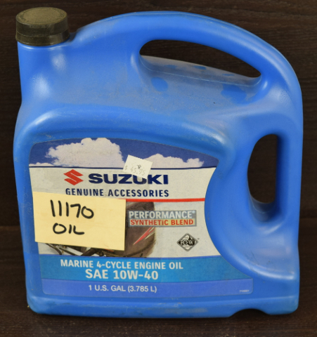 NEW Suzuki Performance Synthetic Blend 4-Cycle Marine SAE10W-40