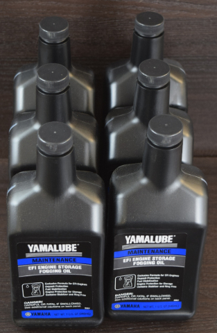 NEW Yamalube Maintenance EFI Engine Storage Fogging Oil 6 32 oz Bottles