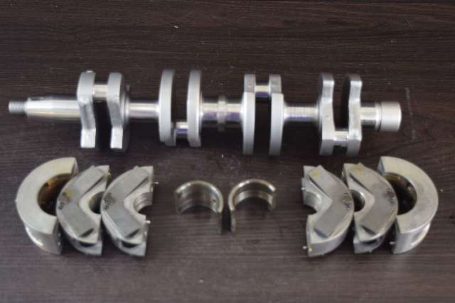 9075 6689 Mercury Mariner 1976-91 Crankshaft W/Bearings 45 50 HP POLISHED!