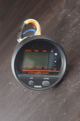 LCD Marine Meter For Yamaha outboards Speed Trip Time Fuel