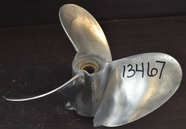 Mercury Quicksilver Stainless Steel Chopper Propeller 13370A5 13370A62 14.5 x 26