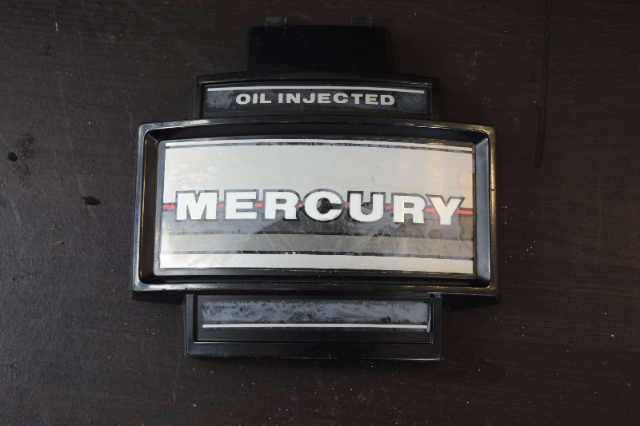 1975-89 Mercury Oil-Injected Front Cover Medallion 6347A20 6347A6  35 40HP 2 cyl