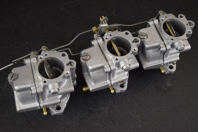 386268 386269 386270 Johnson Evinrude  1974 Carburetor Set 70 HP REBUILT!