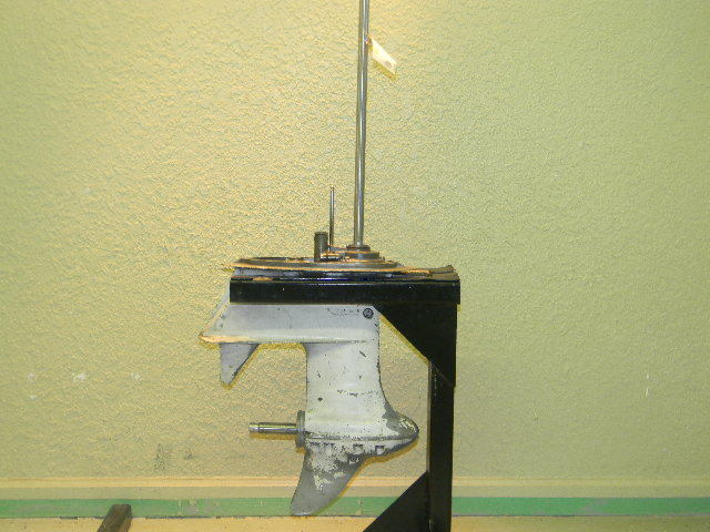 Johnson Evinrude Lower Unit from a 1958 35 HP Engine