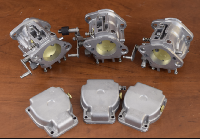 REBUILT! 1994-1998 Mercury Carburetor Set WME-46 821679A20 75 90 HP 3 Cyl