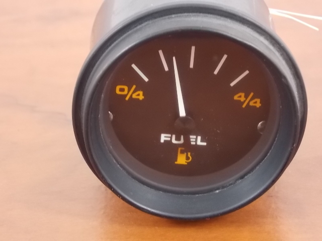 Quicksilver Marine Boat Fuel Gauge 15108B1 2" cutout