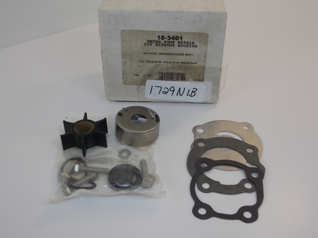 NEW Sierra Johnson Evinrude OMC Water Pump Repair Kit 1985-96 14 25 28 HP 395271