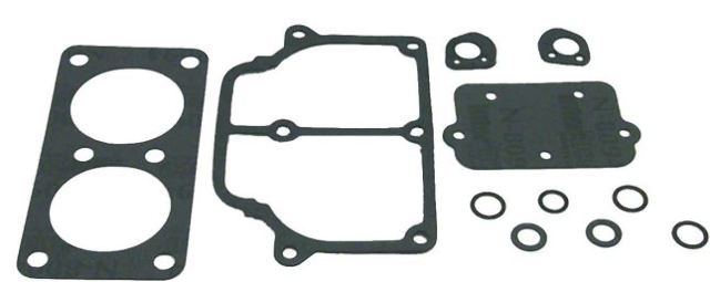 NEW! 1976-90 Sierra Carburetor Gasket Kit 18-7005 Replaces Mercury 6452 135+ HP