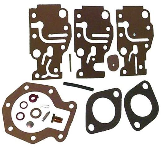 NEW! 1986-07 Sierra Carburetor Kit 18-7219 rep Johnson Evinrude 439073 5-35 HP