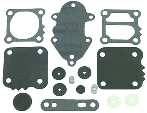 NEW! 1988-2010 Sierra Fuel Pump Kit 18-7817 Replaces Mercury 42990A7 857005A1 30-250 HP