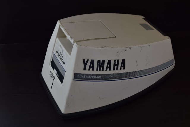 6G8-42610-12-EK  Yamaha 1985-1993 Top Cowling Cowl Cover Hood 9.9 HP 4-Stroke