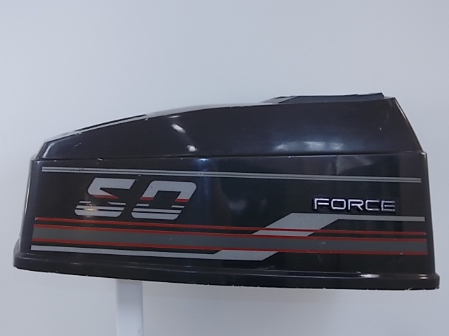 F2C691712 Mercury Force 1989 Engine Hood Cowl Cowling Cover 50 HP