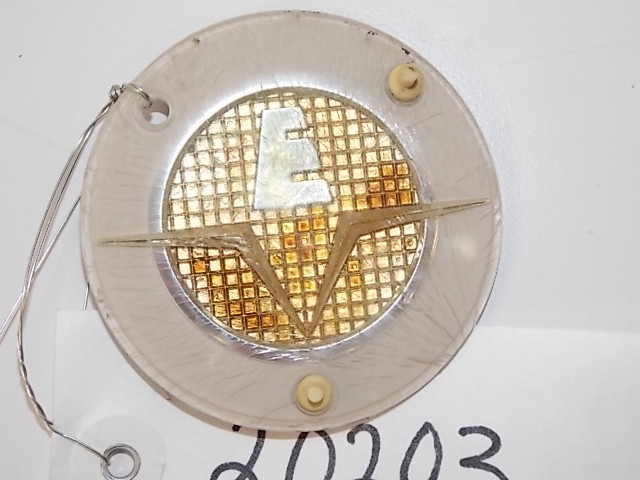 Evinrude Motor Cover Medallion 1950's 1960's 35 HP 204134