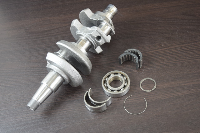POLISHED! 1971-1977 Johnson Evinrude Crankshaft 315474 50 55 HP 2 Cylinder